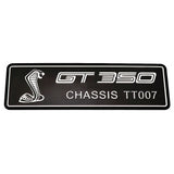 Ford RS ST Wolf Shelby GT350 Aluminum Alloy Car Sticker Nameplate Emblem Badge Decal