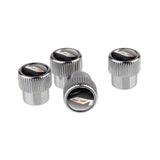 4pcs/set Cadillac Logo Car Air Valve Stem Caps Auto Tyre Valve Covers