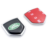 2PCS Land Rover Metal Car Rear Sticker Shield Trunk Emblem Badge Decal