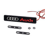 Audi RS Sline Logo Car Front Hood Grille LED Light