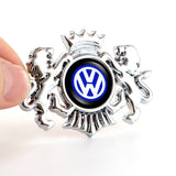 VW Double Lion Metal Car Rear Sticker Auto Window Emblem Badge Decal