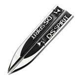 2pcs/set Citroen DS Metal Car Fender Side Sticker Emblem Badge Decal