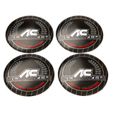 4pcs 56mm BMW M Power Alpina AC Hamann Hartge Car Wheel Center Hub Cap Sticker Decal