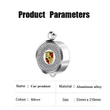 Porsche Diamond Car Interior Hanging Pendant