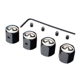 4pcs/set Infiniti Anti-Theft Car Air Valve Stem Cap Auto Tyre Valve Covers