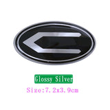 KIA Elliptical Metal Car Window Sticker Emblem Badge Decal