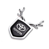 Toyota ABS Deer Car Rear Sticker Shield Trunk Emblem Badge Decal