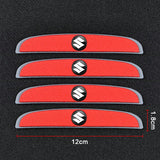 4pcs/set Suzuki Car Door Mirror Side Anti Collision Sticker Bumper Strips