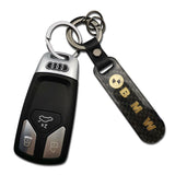 BMW M Power M Performance Carbon Fiber Car Logo Keychain Keyring