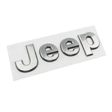 Jeep ABS Car Front Hood Emblem Badge Auto Body Side Sticker Rear Decal