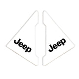 2PCS Jeep Car Door Corner Edge Cover Anti-Scratch Protective Sticker