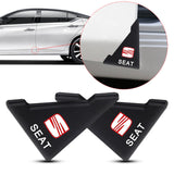 2PCS SEAT Car Door Corner Edge Cover Anti-Scratch Protective Sticker