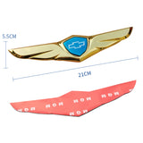 Chevrolet Metal Wings Car Front Hood Sticker Emblem Badge Decal