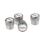 4pcs/set Nissan Nismo GTR Logo Car Air Valve Stem Caps Auto Tyre Valve Covers