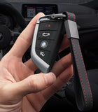 Audi Sline PU Leather Car Logo Keychain