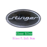 KIA Elliptical Metal Car Window Sticker Emblem Badge Decal