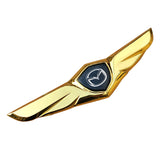 Mazda Metal Wings Car Front Hood Sticker Emblem Badge Decal
