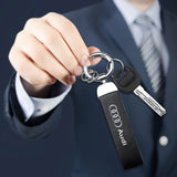 Audi PU Leather Car Logo Keychain