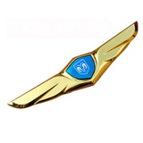 Dodge Metal Wings Car Front Hood Sticker Emblem Badge Decal