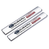 2pcs Subaru Logo Car Fender Side Emblem Badge Sticker