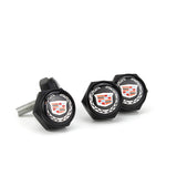 4pcs/set Cadillac Logo Stainless Steel Car License Plate Bolts