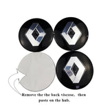 56mm/65mm Renault Car Wheel Center Hub Sticker Decal