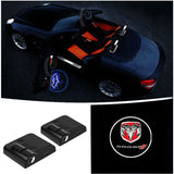 2pcs Dodge Wireless Car Welcome Door Laser Projection LED Light