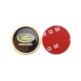 2.8cm Land Rover Discovery Range Rover Metal Car One-click Start Button Sticker Decal