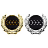 Audi Metal Car Rear Sticker Trunk Emblem Badge Decal
