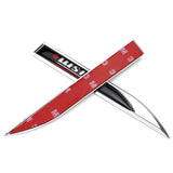2pcs Nissan Nismo Logo Metal Car Sider Fender Sticker Emblem Badge