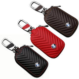BMW Leather Car Key Wallet Key Bag Protective Case