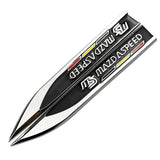 2pcs Mazda MS Mazdaspeed Logo Metal Car Side Fender Sticker Emblem Badge Decal Decoration