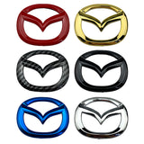 5.7x4.5cm Mazda ABS Car Steering Wheel Sticker Emblem Badge Decal