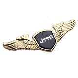 Jeep Angle Wings Metal Car Front Hood Bonnet Sticker Emblem Badge