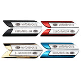 2pcs KIA Metal Car Side Fender Sticker Emblem Badge Decal