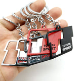 Toyota T Sport Logo Metal Car Key Rings Keychain Pendant