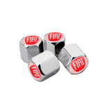 4pcs/set Fiat 500 Car Air Valve Stem Cap Auto Tyre Valve Covers