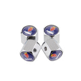 4pcs/set SAAB Anti-Theft Car Air Valve Stem Cap Auto Tyre Valve Covers