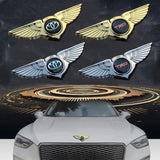 Toyota TRD Angle Wings Metal Car Front Center Sticker Grille Emblem