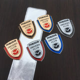 Mazda Metal Shield Car Rear Sticker Auto Window Emblem Badge Decal