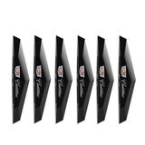 6pcs Cadillac TPU Car Door Anti-collision Protective Stickers Bumper Strip Decal