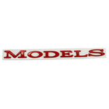 Tesla Model3 Letter Metal Car Rear Sticker Decal Emblem Badge