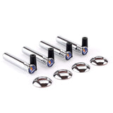 4pcs/set SAAB Logo Car Door Bolt Lock Pins Gate Lock Screws