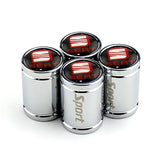 4pcs SEAT Logo Car Tire Valve Caps