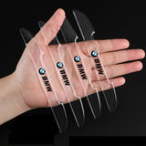 4pcs BMW Car Door Bumper Strip Anti-collision Protection Sticker