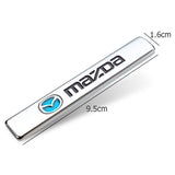 2pcs Mazda Logo Car Fender Side Emblem Badge Sticker