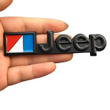 Jeep Metal Car Body Side Fender Sticker Auto Trunk Emblem Badge