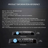 VW Rline Car Door Protection Sticker Anti-Scratch Decal Bumper Strip