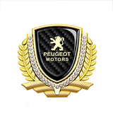 Peugeot Metal Diamond Car Rear Sticker Trunk Emblem Badge Decal