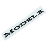 Tesla ModelX Letter ABS Car Rear Sticker Decal Emblem Badge